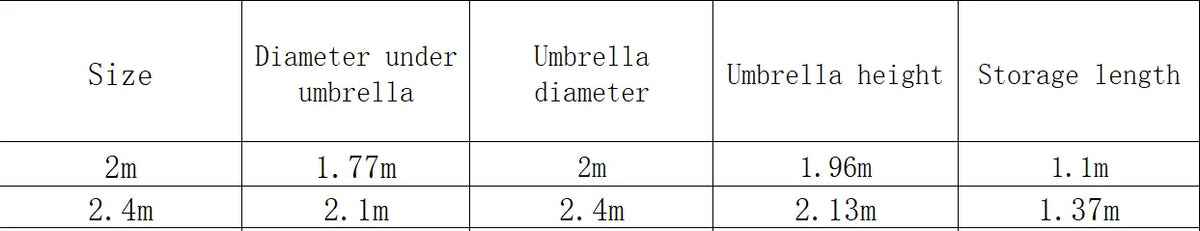 Outdoor Umbrella