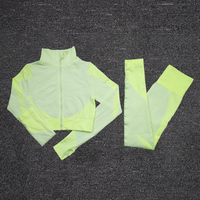 2/3PCS Seamless Yoga Set